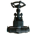 DIN High Pressure Forged Carbon Steel A105 Welding Globe Valve